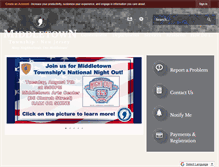 Tablet Screenshot of middletownnj.org